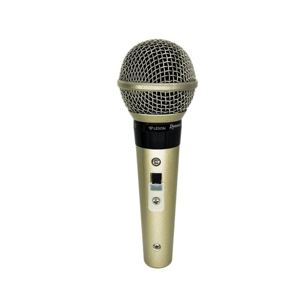 Microfone SM58 Plus Champanhe