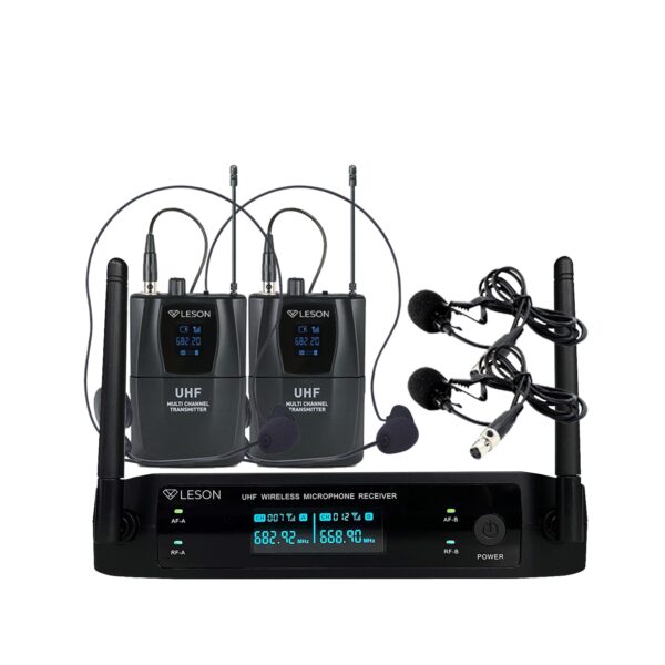 Microfone LS962 C/ 2 Headset + 2 Lapelas